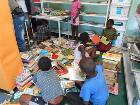 which villager gives mending books to the community's underprivileged children